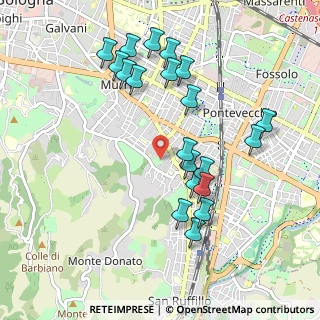 Mappa Via Pier Paolo Molinelli, 40137 Bologna BO, Italia (1.0125)