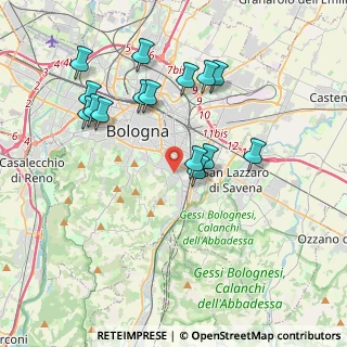 Mappa Via Pier Paolo Molinelli, 40137 Bologna BO, Italia (3.89067)