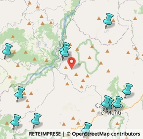 Mappa 42020 Vetto RE, Italia (6.43357)