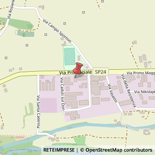 Mappa Via Bonaventura Mazzarella, 18, 12020 Villar San Costanzo, Cuneo (Piemonte)
