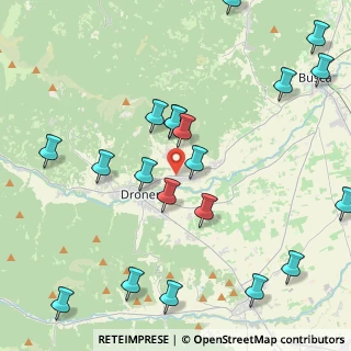 Mappa Via Caduti sul Don, 12020 Villar San Costanzo CN, Italia (5.2185)