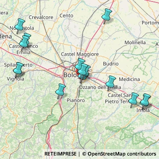 Mappa Via Aureliano Pertile, 40137 Bologna BO, Italia (19.49333)