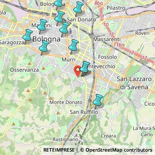Mappa Via Aureliano Pertile, 40137 Bologna BO, Italia (2.34455)