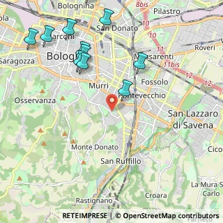Mappa Via Aureliano Pertile, 40137 Bologna BO, Italia (2.64182)