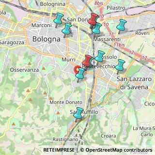 Mappa Via Aureliano Pertile, 40137 Bologna BO, Italia (2.01833)