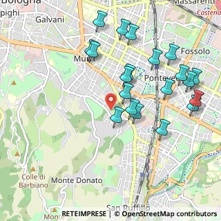 Mappa Via Aureliano Pertile, 40137 Bologna BO, Italia (1.076)