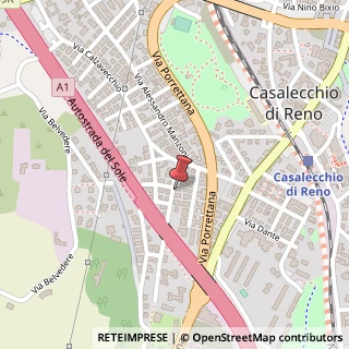 Mappa Via Giacomo Puccini, 5, 40033 Casalecchio di Reno, Bologna (Emilia Romagna)