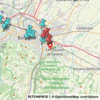 Mappa Via Ventimiglia, 40139 Bologna BO, Italia (5.00933)