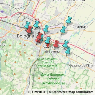 Mappa Via Ventimiglia, 40139 Bologna BO, Italia (3.06071)