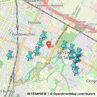 Mappa Via Ventimiglia, 40139 Bologna BO, Italia (1.13571)