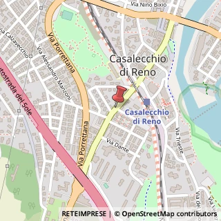 Mappa Via Guglielmo Marconi,  138, 40033 Casalecchio di Reno, Bologna (Emilia Romagna)