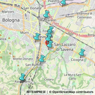 Mappa Mazzoni - Bologna, 40139 Bologna BO, Italia (1.97417)