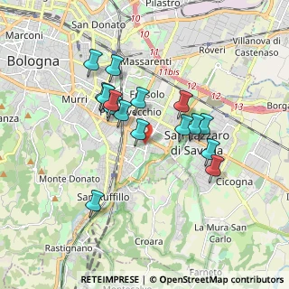 Mappa Mazzoni - Bologna, 40139 Bologna BO, Italia (1.58)