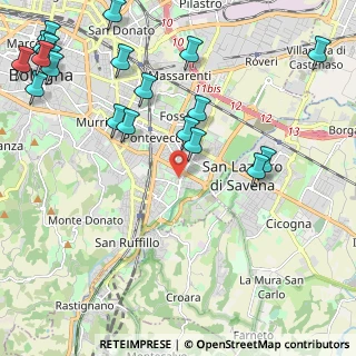 Mappa Mazzoni - Bologna, 40139 Bologna BO, Italia (2.9585)