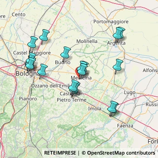 Mappa Via delle Fragole, 40059 Medicina BO, Italia (15.75)