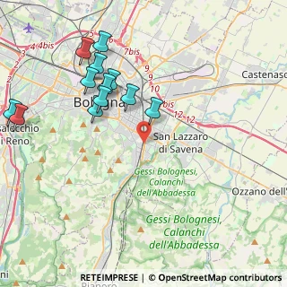Mappa Via delle Armi, 40137 Bologna BO, Italia (4.56333)