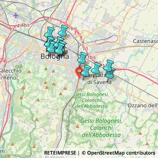 Mappa Via delle Armi, 40137 Bologna BO, Italia (3.42235)
