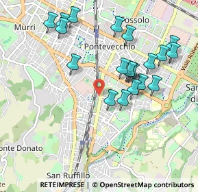 Mappa Via delle Armi, 40137 Bologna BO, Italia (1.0025)