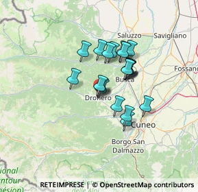 Mappa SP24, 12025 Dronero CN, Italia (9.6525)