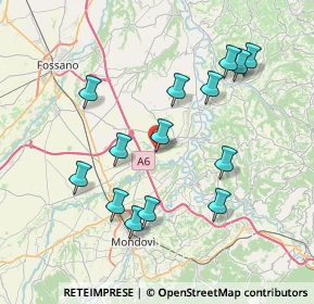 Mappa Strada Colombera, 12061 Carrù CN, Italia (7.68071)