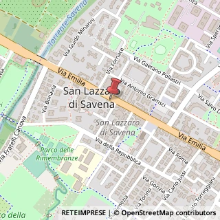 Mappa Via Emilia, 45, 40068 San Lazzaro di Savena, Bologna (Emilia Romagna)