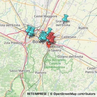 Mappa Via Cavazzoni Francesco, 40139 Bologna BO, Italia (4.64867)