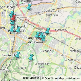 Mappa 40064 Bologna BO, Italia (2.52357)