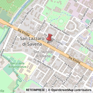 Mappa Via Emilia,  95, 40068 San Lazzaro di Savena, Bologna (Emilia Romagna)