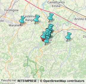 Mappa Via Viazza, 41058 Vignola MO, Italia (4.00846)