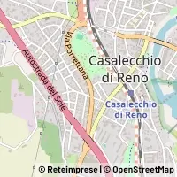 Mapa Casalecchio di Reno