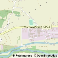 Map Villar San Costanzo