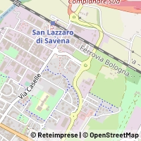 Map San Lazzaro di Savena