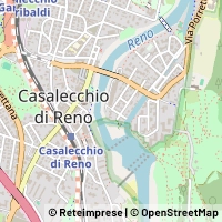 Hartă Casalecchio di Reno