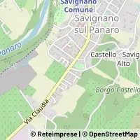 Mapa Savignano sul Panaro