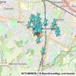 Mappa Via dei Lamponi, 40137 Bologna BO, Italia (0.717)