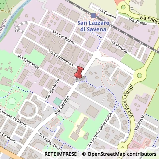 Mappa Via Caselle,  39, 40068 San Lazzaro di Savena, Bologna (Emilia Romagna)