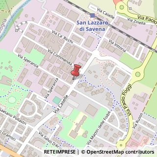 Mappa Via Caselle, 37D, 40068 San Lazzaro di Savena, Bologna (Emilia Romagna)