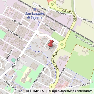 Mappa Via Altiero Spinelli, 17, 40068 San Lazzaro di Savena, Bologna (Emilia Romagna)