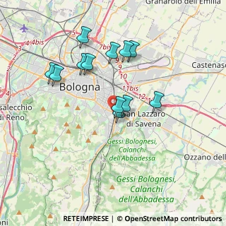 Mappa Via Tranquillo Cremona, 40137 Bologna BO, Italia (3.35667)