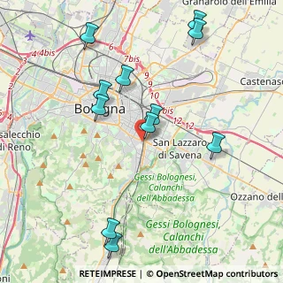 Mappa Via Domenico Morelli, 40137 Bologna BO, Italia (4.52273)