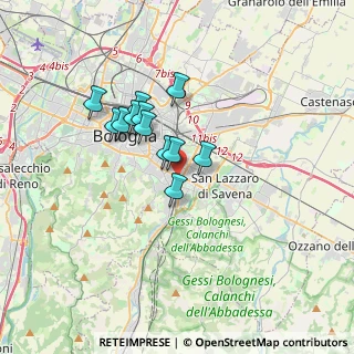 Mappa Via Tranquillo Cremona, 40137 Bologna BO, Italia (2.60417)