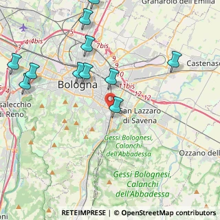 Mappa Via Domenico Morelli, 40137 Bologna BO, Italia (5.06727)