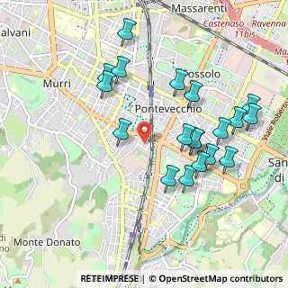 Mappa Via Domenico Morelli, 40137 Bologna BO, Italia (1.01211)