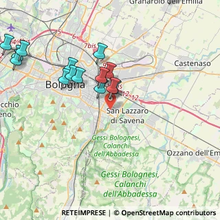 Mappa Via Piacenza, 40139 Bologna BO, Italia (4.64667)