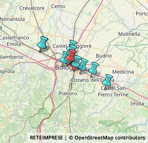 Mappa Via Giorgio Perlasca, 40134 Bologna BO, Italia (7.60636)