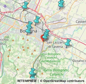 Mappa Via Giorgio Perlasca, 40134 Bologna BO, Italia (4.52)