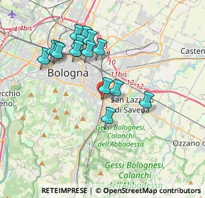 Mappa Via Giorgio Perlasca, 40134 Bologna BO, Italia (3.47533)