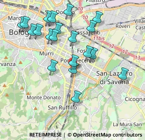 Mappa Via Giorgio Perlasca, 40134 Bologna BO, Italia (2.0245)