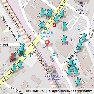 Mappa Via Guglielmo Marconi, 40033 Casalecchio di Reno BO, Italia (0.0963)