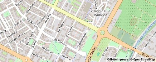Mappa Bologne